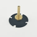 AUC8155 SU HD main jet .100'' for classic and sportscar carburetors, showing detailed metal construction.