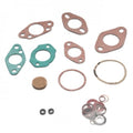 AUE900 gasket pack for D2 and H2 carburettors, showcasing multiple gaskets and seals in a neatly arranged layout.