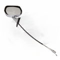 Left-hand convex exterior door mirror for Classic and Sportscar Spares, model BD40822/1, featuring a sleek design.