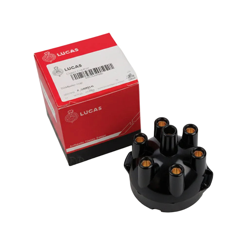 JLM9524 LUCAS OEM DISTRIBUTOR CAP JAGUAR XJ6 S1/S2 PUSH IN LEADS