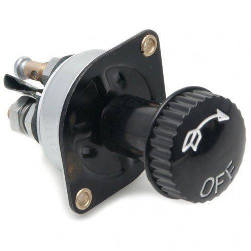 Battery isolator switch SSB103 for Austin Healey and Aston Martin, featuring a sturdy design and clear labeling.